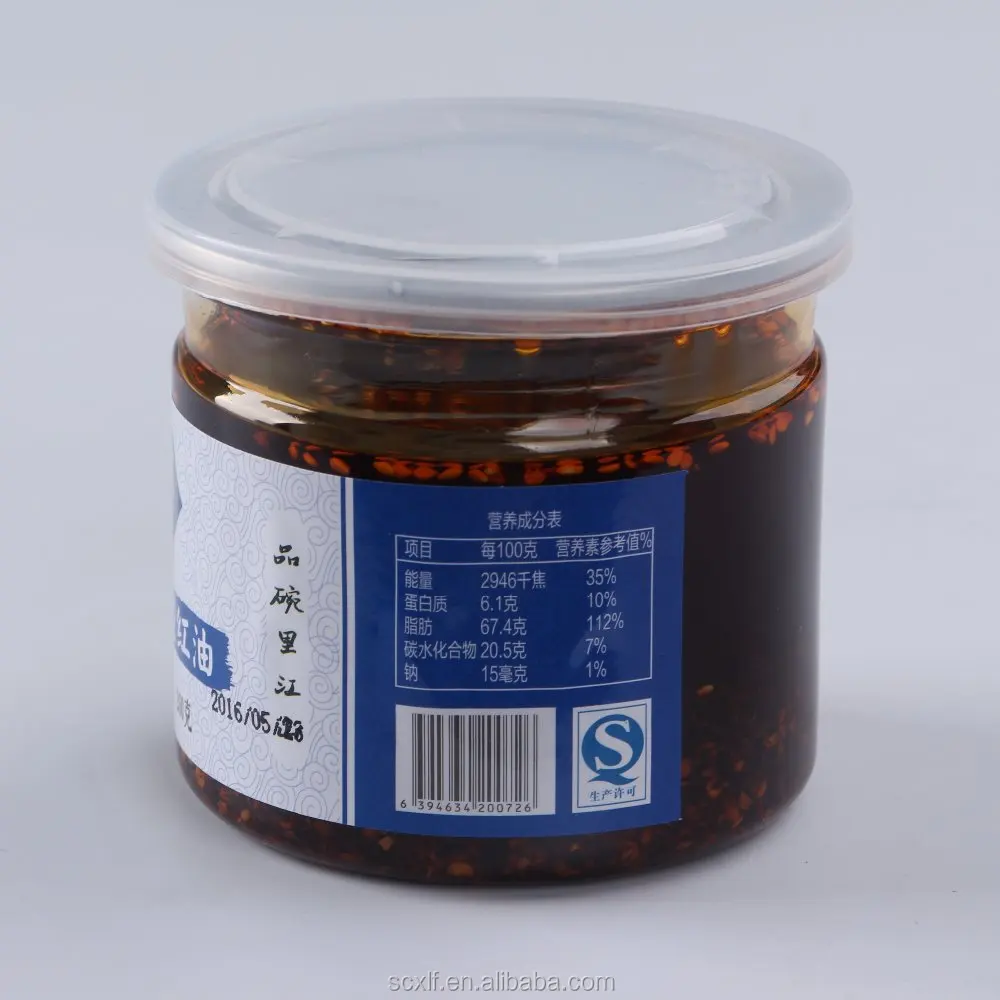 
Wholesale Hot and Spicy Chili Paste 260g vegetable oil aceite vegetal 