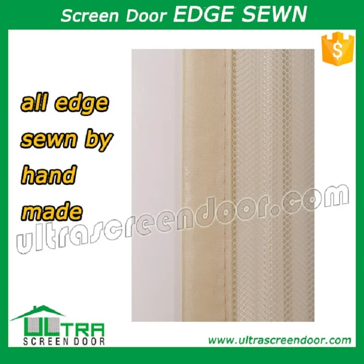 DIY Magnetic Fly Screen Door Heavy Duty Mesh Curtain With Magnets