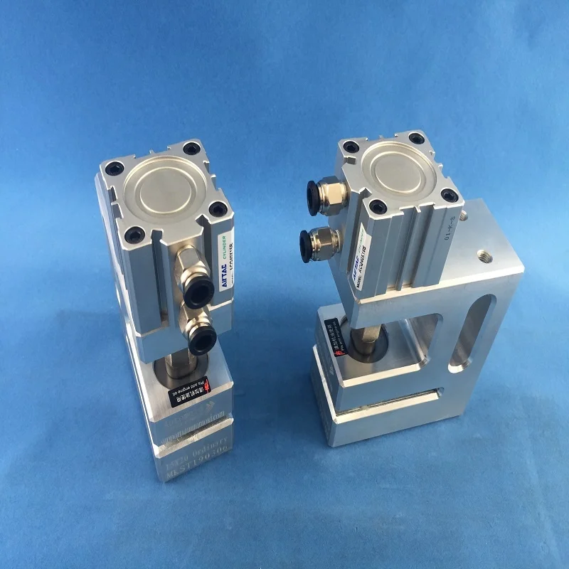 Customize plastic film pneumatic oval hole punch tool