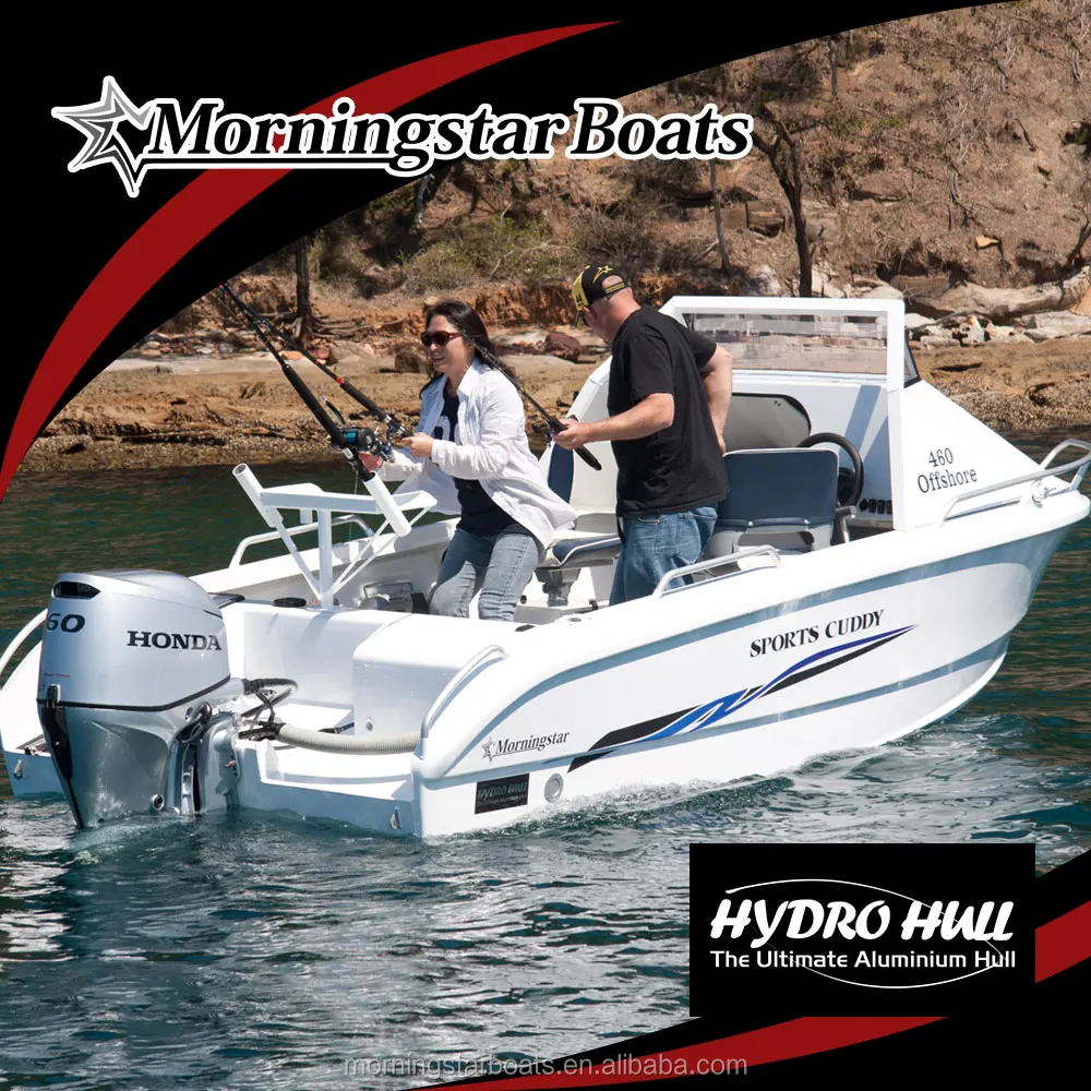 17ft aluminum racing cabin boat