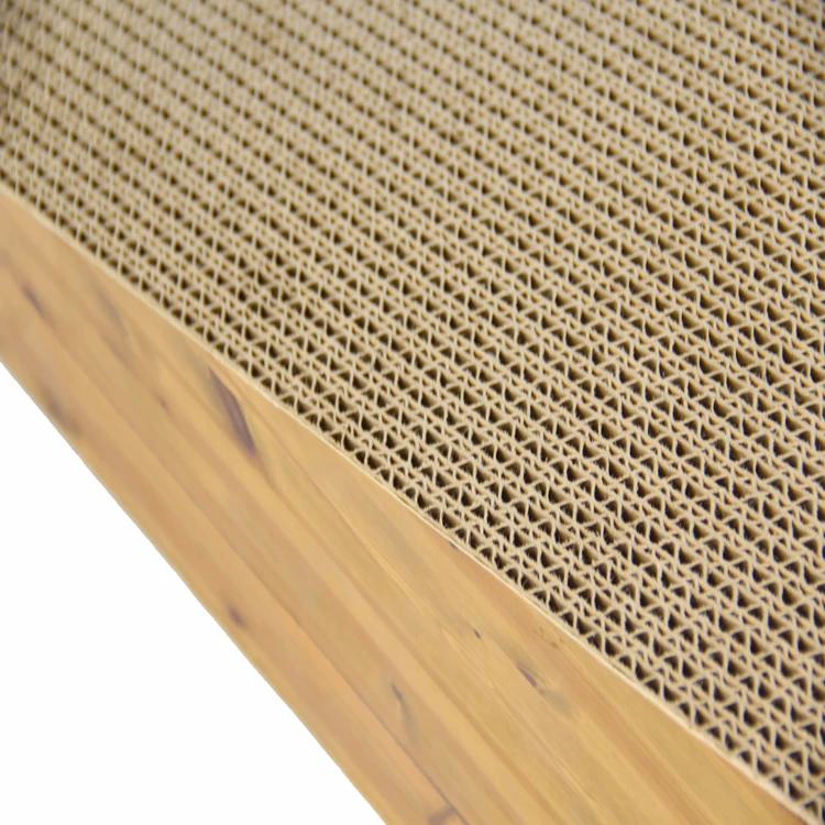 Вертикальная гофрированная кошачья чесалка-в комплекте кошачья мята