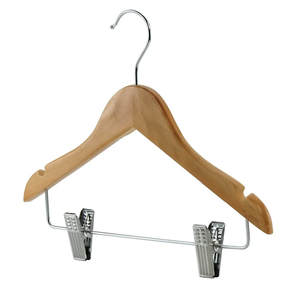 White baby hanger wood Coat Hangers skirt hangers