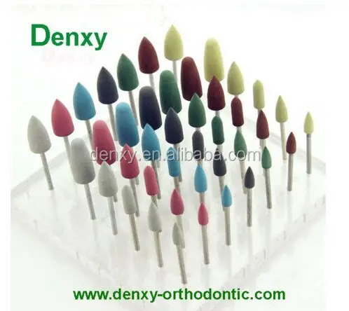
Dental materials Silicon rubber polishing bur / dental flexible polisher burs diamond burs medical consumable 