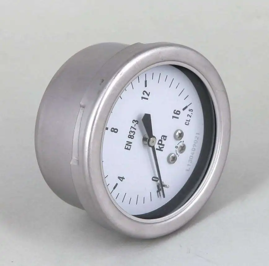 Membrane pressure gauge with high quality