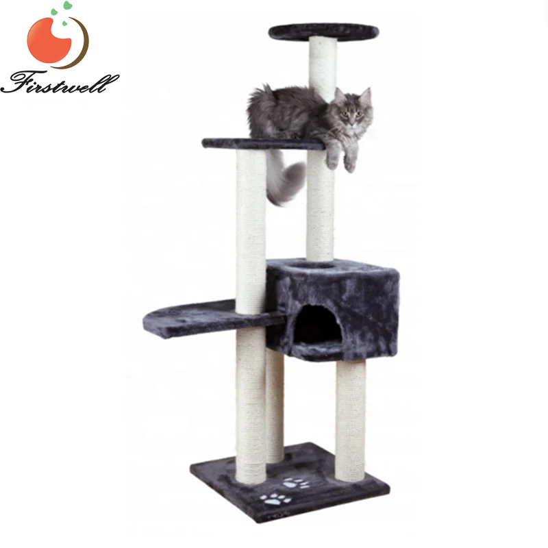 
Cheap modern pet cat activity tree house furniture condo 