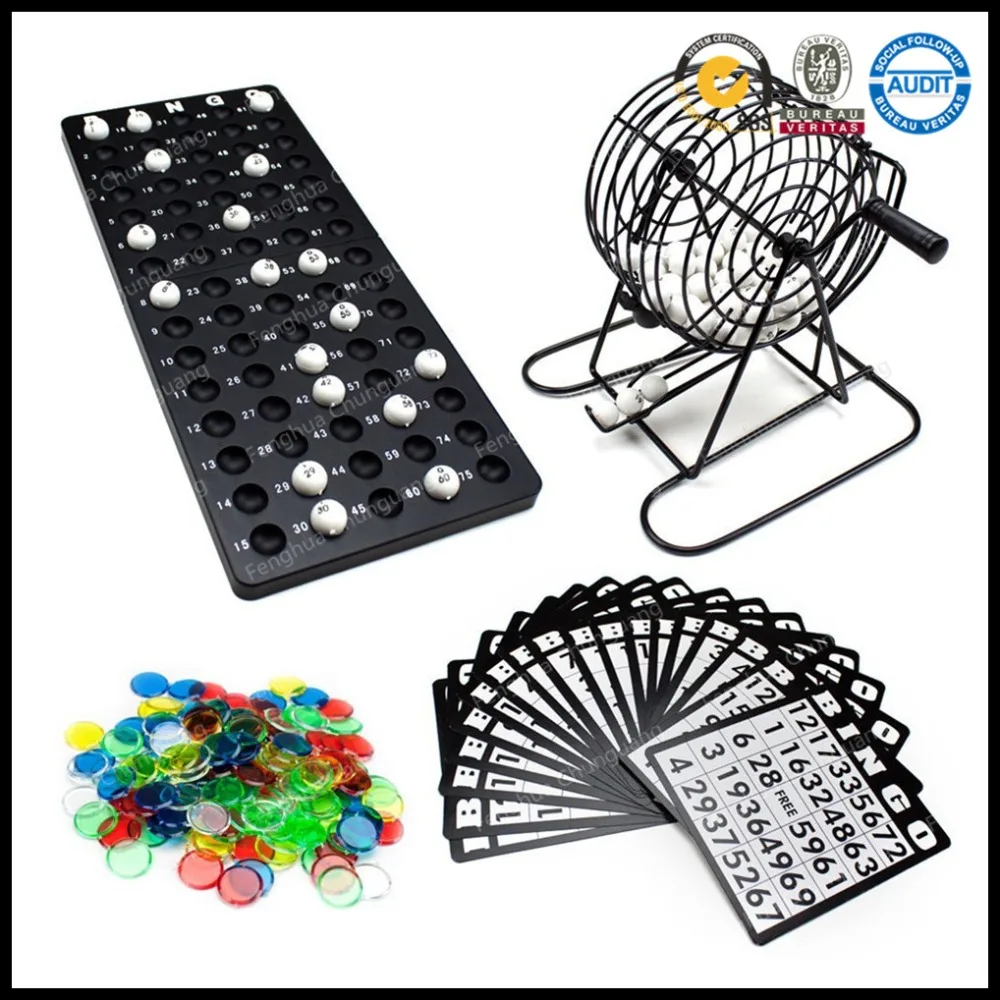 Bingo Lotto Game Set