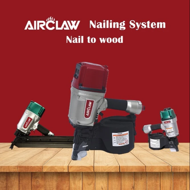 AirClaw Pneumatic Coil Nailer CN100 EPAL for euro pallet