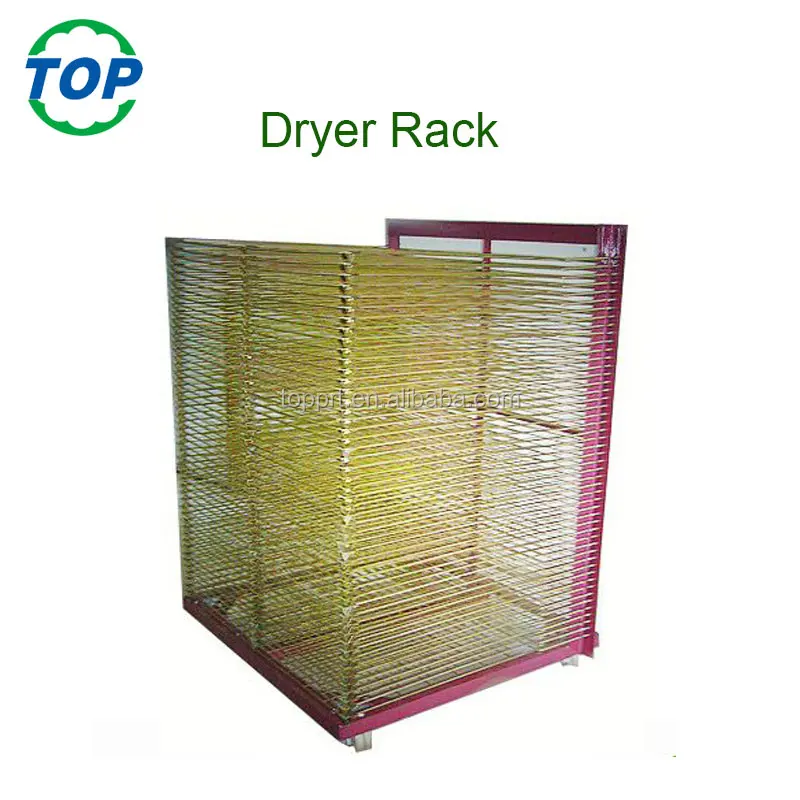 Silk screen printing drying racks