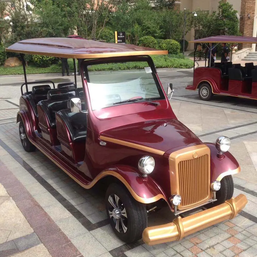 48V 4KW electric mover bus sightseeing electric vintage car