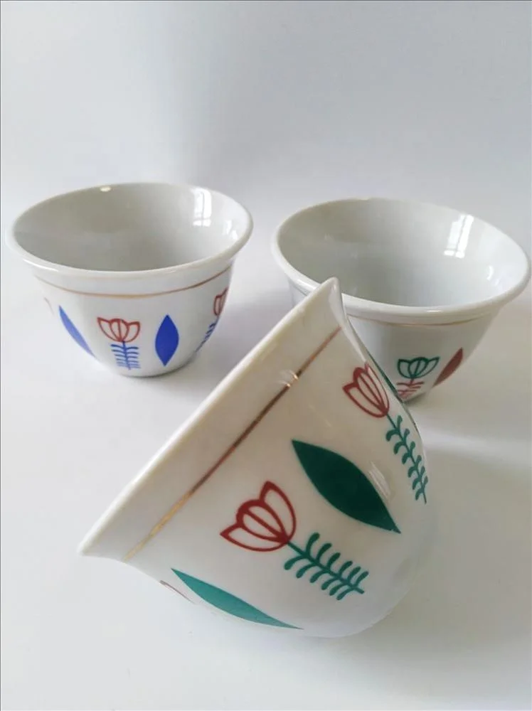 Classical arts of cawa cup for Ethiopian traditional coffee cup Cinis