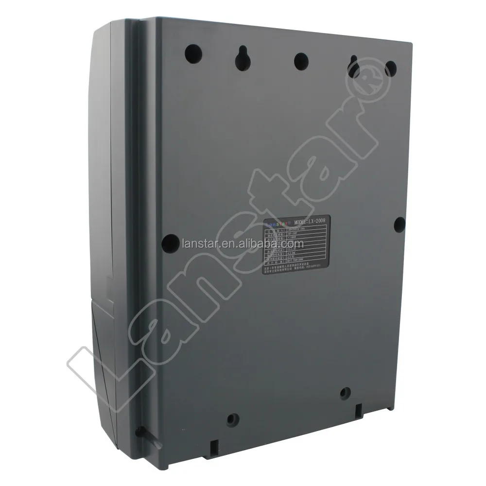 Electric fence system for residential security with alarm