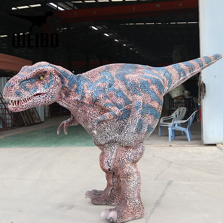 Hidden legs professional costume dinosaur realistic