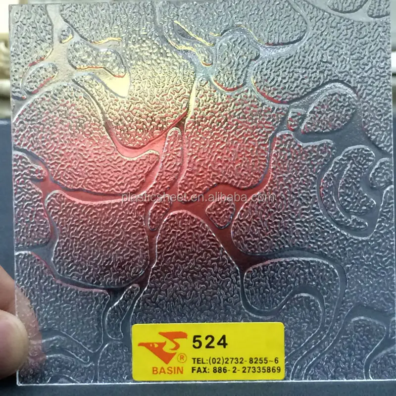 
Polystyrene material extruded PS embossed sheet for shower frame door 