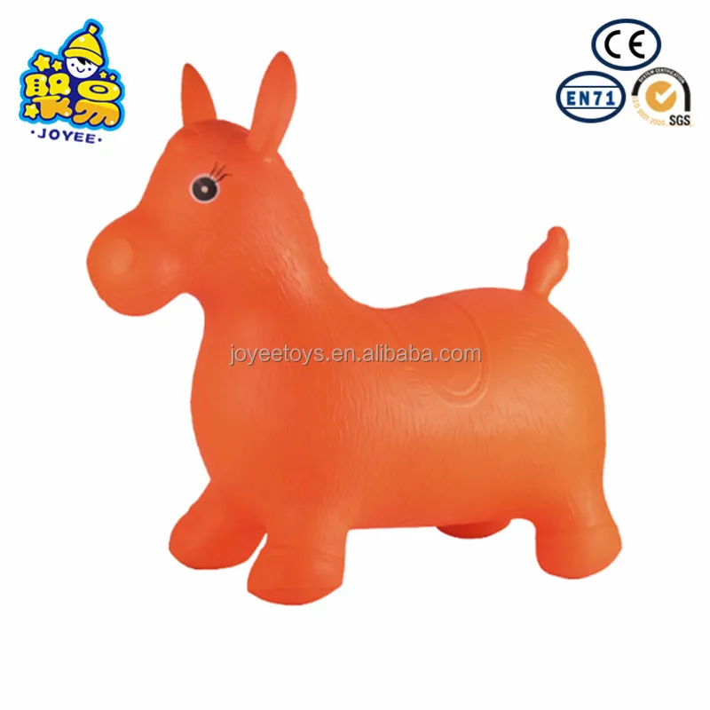 
Wholesale Eco-friendly strong PVC bouncing hopper kids jumping animal toy 