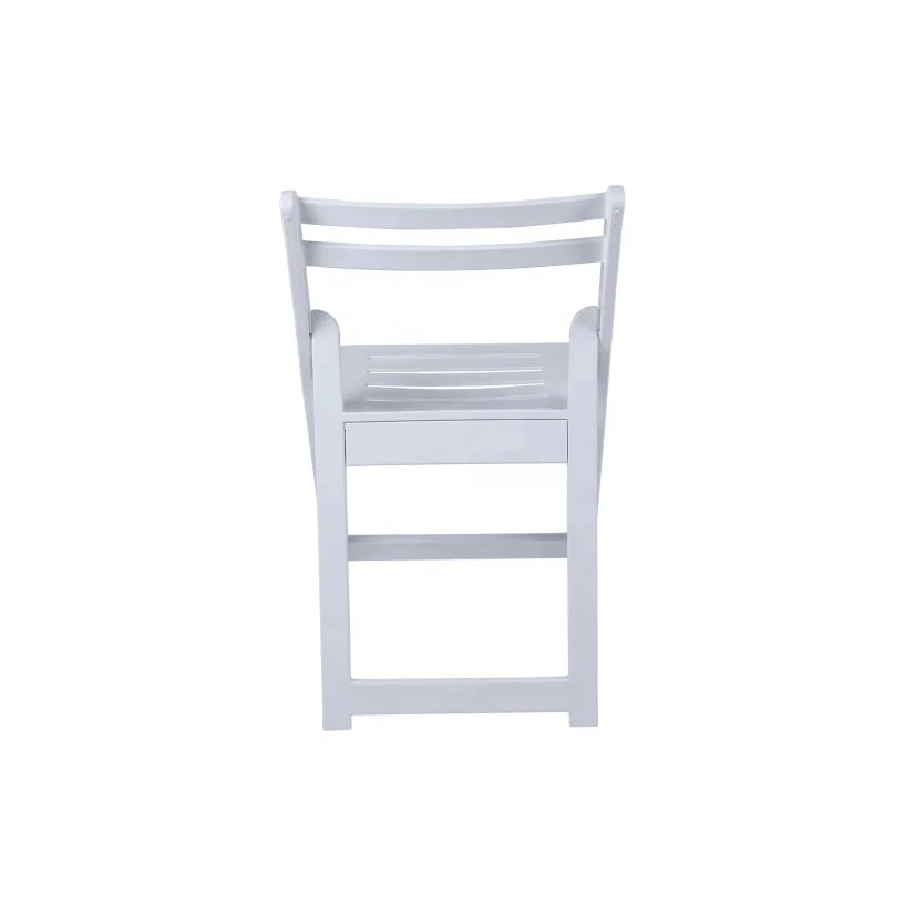 Garden chair new deign slat back resin folding chair