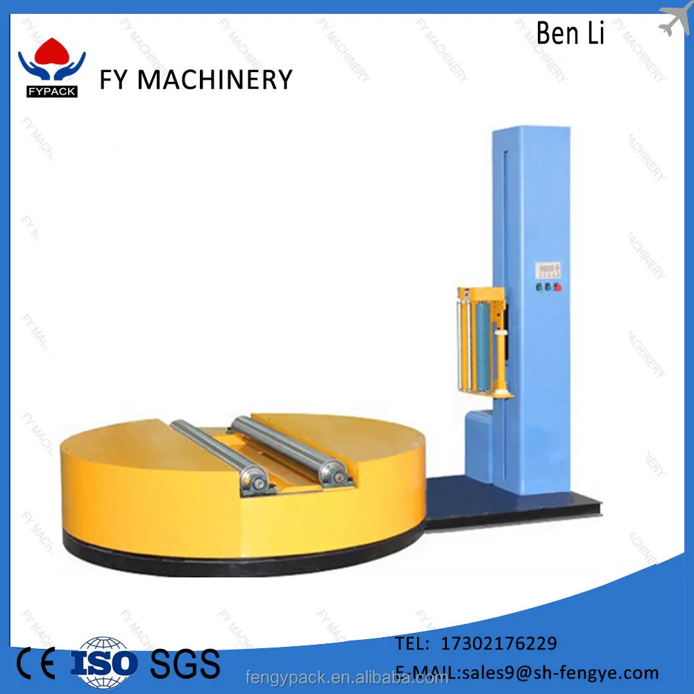 
CE Certification High Quality robot Pallet wrapping machine for luggage 