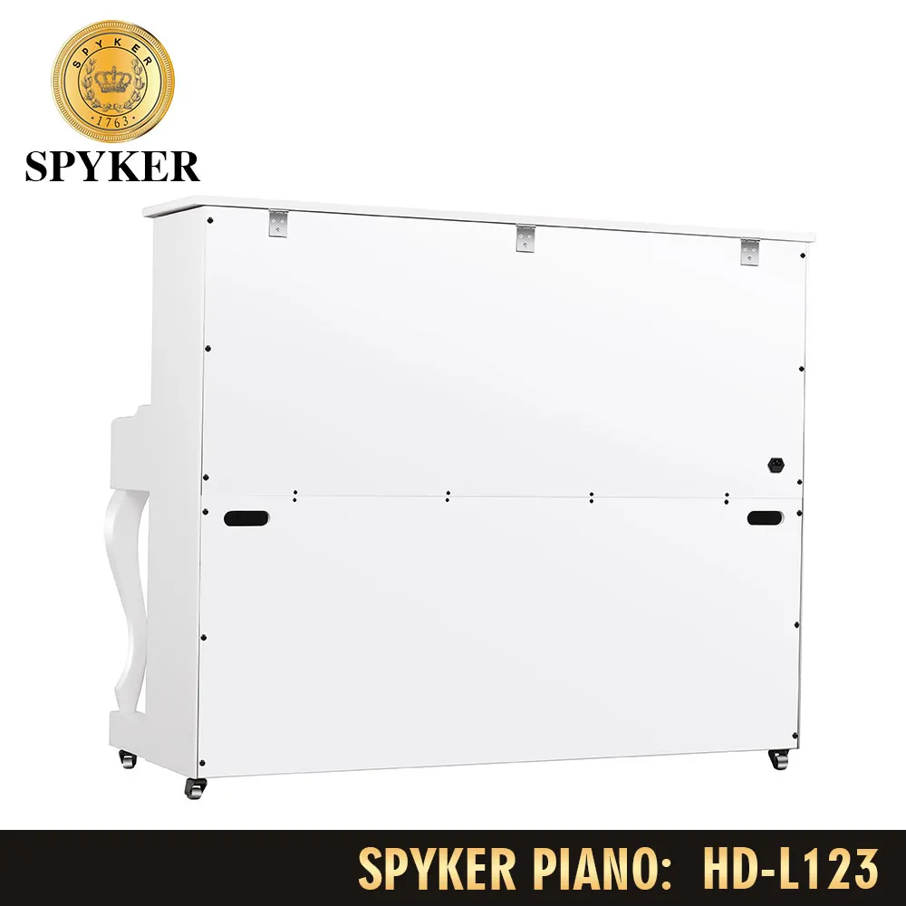 SPYKER High Quality white Polish upright digital Piano HD-L123