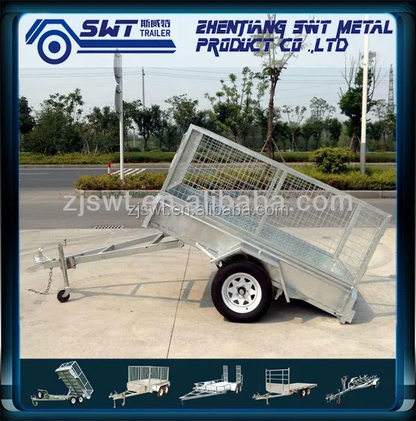 8X5 9X5 10X5 10X6 galvanized trailer