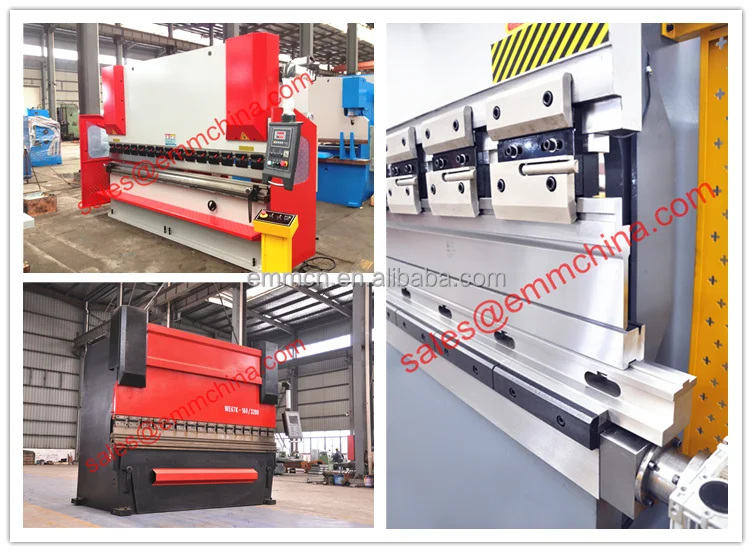  WC67Y-80/4000 гидравлический ручной станок для гибки листового металла