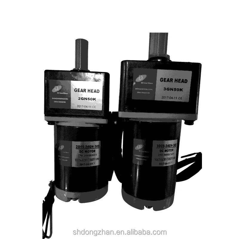 Упаковочная машина используется 24 В Матовый DC мотор шестерни