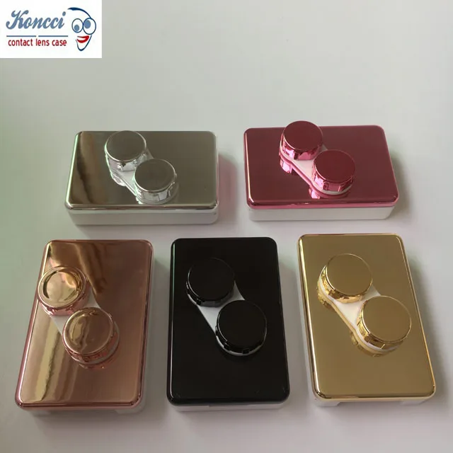 cosmetic fresh looking contact lens travel kits eyekan contact lens box A-8062