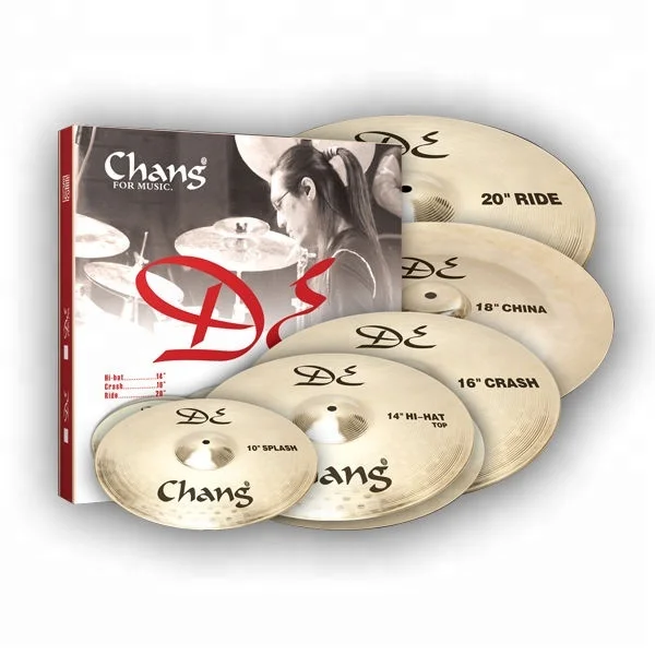 
High Quality Chang Cymbals DE Pack China Cymbals 