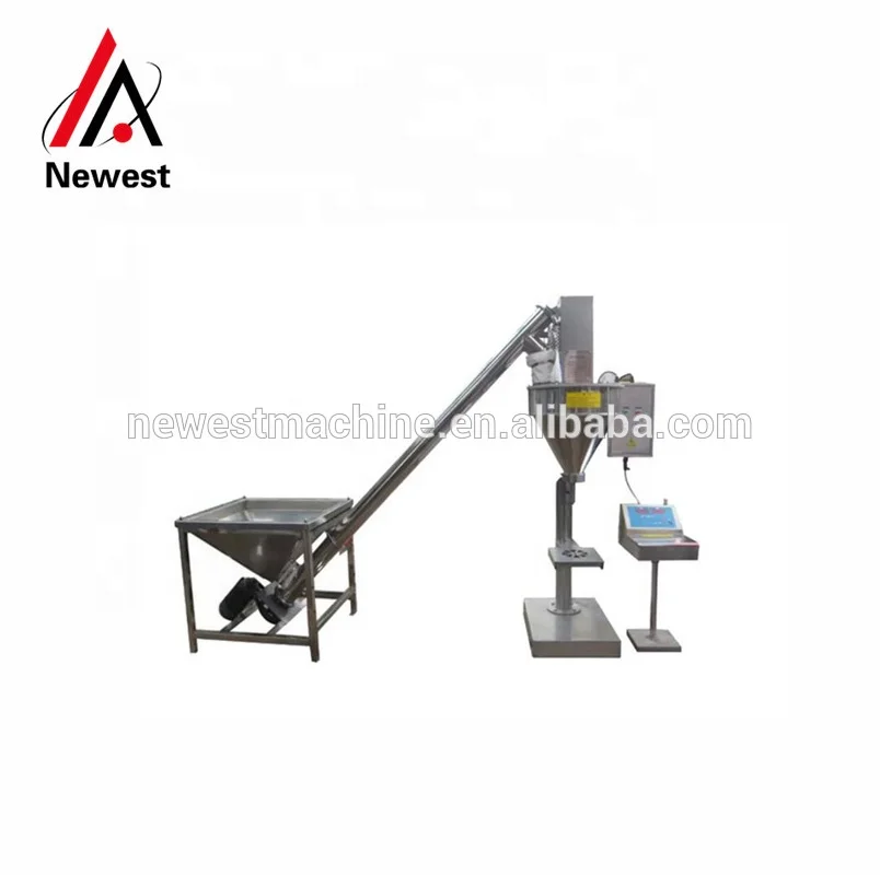 2021 Low Cost Semi Auto Automatic Dry Powder Filling Machine for Bags Jars Bottles / Manual Small Micro Doser Auger Filler Price
