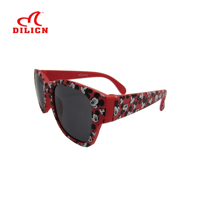 Promotional new product fashion plastic kids sunglasses