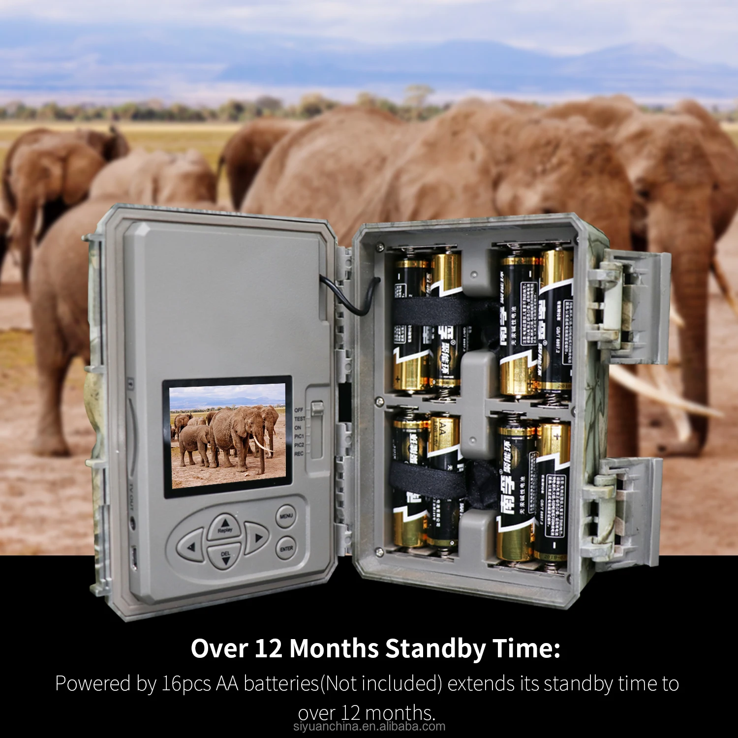 Bestguarder 30MP HD 1080P IR Hunting Game Trail Scouting Camera Wildlife Camera IP68 waterproof with long detection