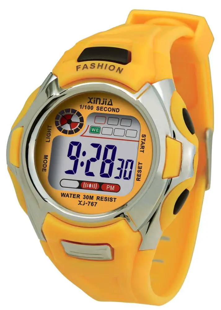 2019 Hot selling fashion watch digital wrist watch 3 atm waterproof