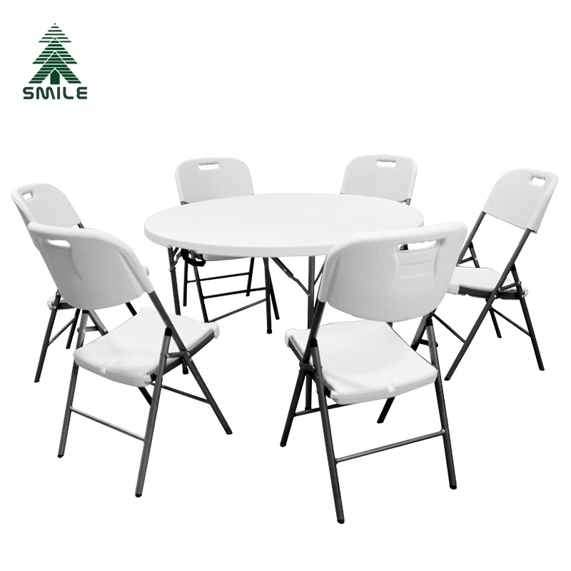 Cheap modern metal space saving round table for sale