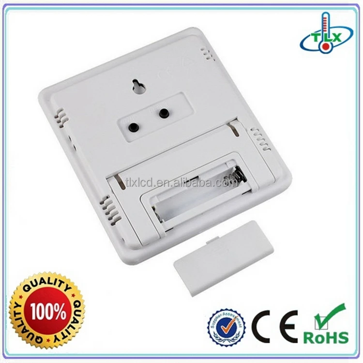 Digital Temperature Humidity  Hygrostat And Thermostat Clock