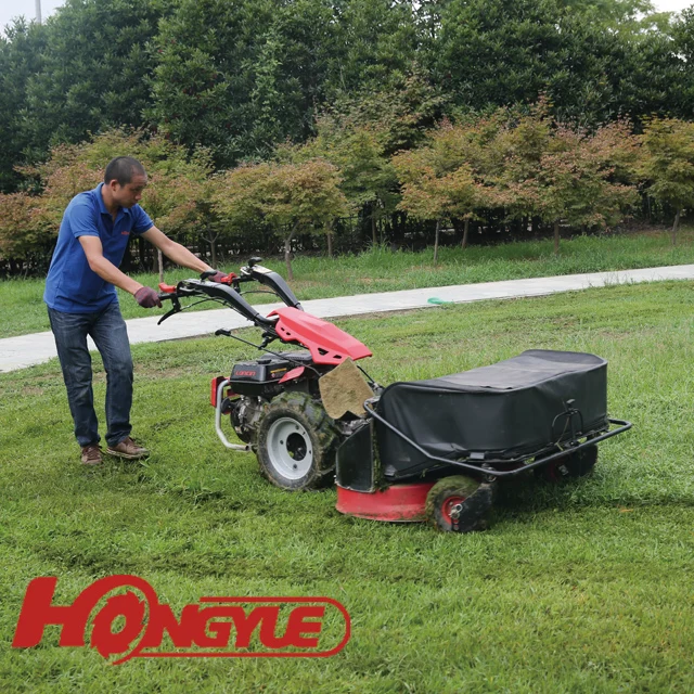 
Italy technolog mini garden walk hehind garden tractor with lawn mower for sale 