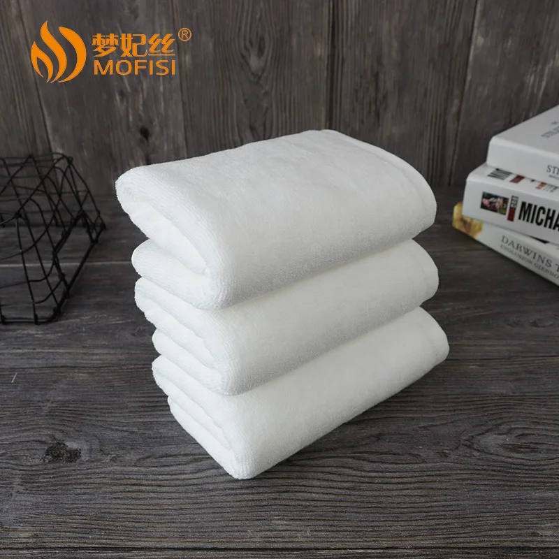 Hot Selling Luxury High Quality Pool Spa 100% Pure White Cotton Terry Towel Hotel Hand Bath Towels