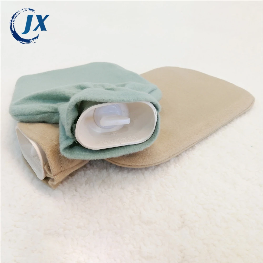 
Different types of hot water bag with cover 