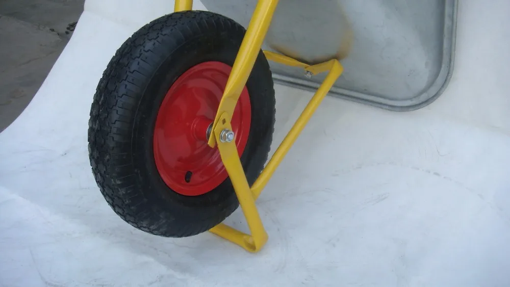 Single wheel 5CBF construction trolley wheel barrow