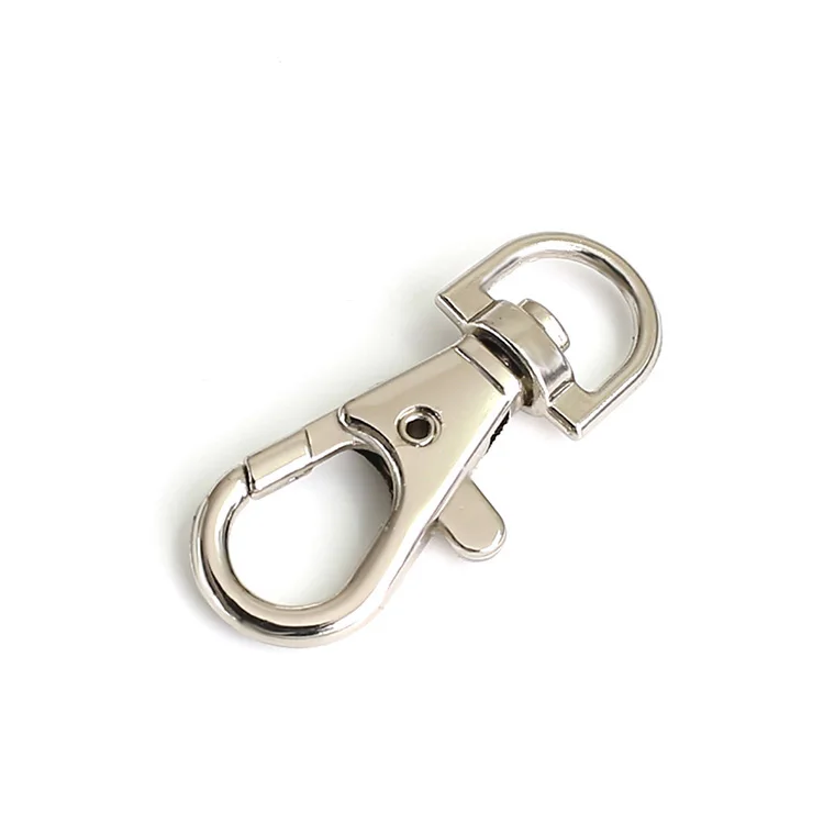 
Fashion new style carabiner custom logo light gold 9mm dog leash swivel snap hook 