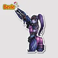 Bevle 9103 OW Shooting Game Widowmaker Fashion Stickers Geezer Notebook Waterproof 3M Sticker Fridge Skateboard Car