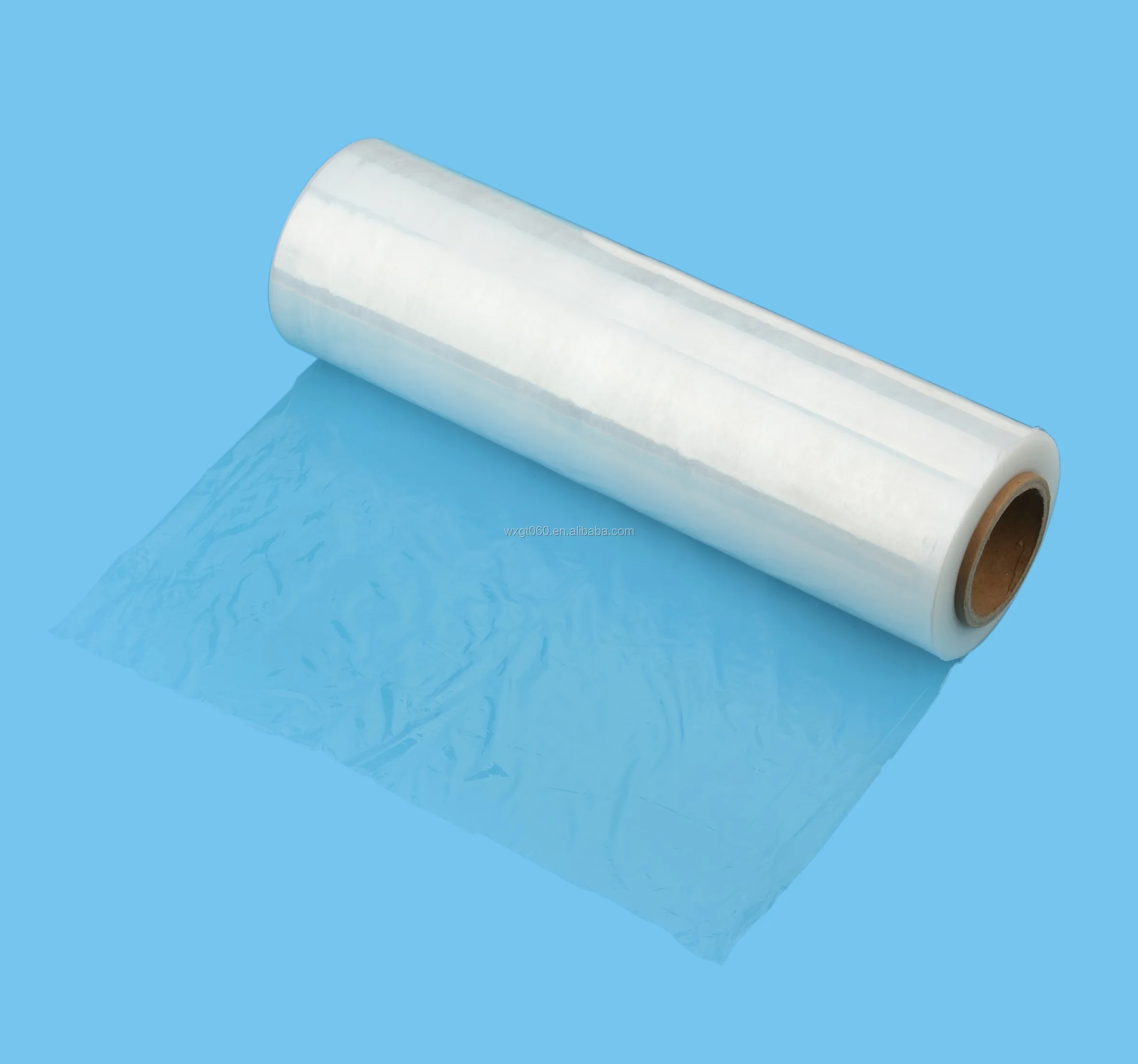 
HDPE/LDPE/LLDPE hand strech film handy wrap stretch film JUMBO ROLL 