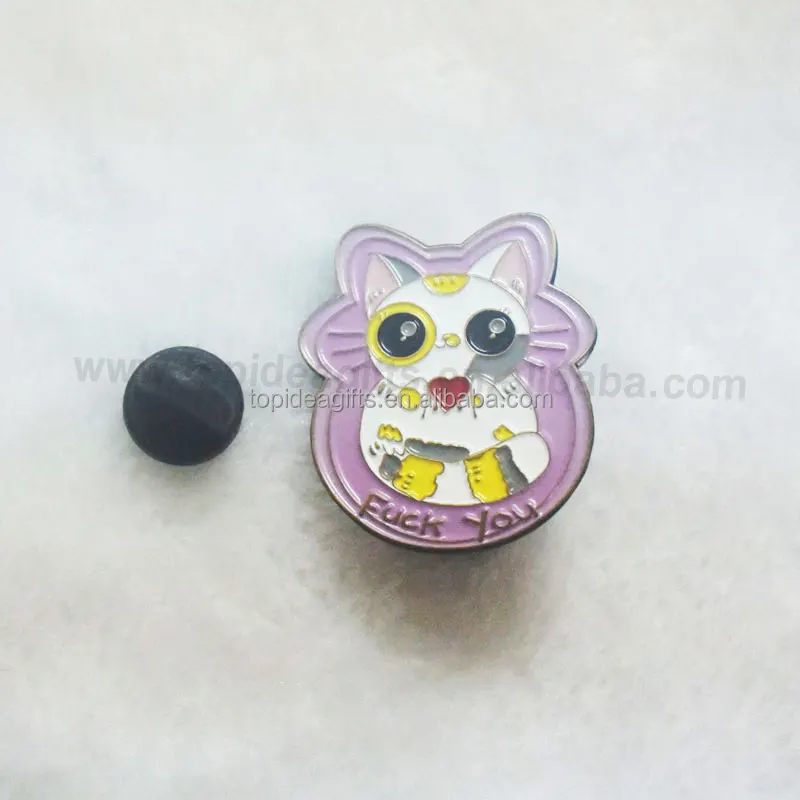 18 years old Student School Graduation Gold Lapel Pin  Graduation Metal Soft Enamel Brooch Pins