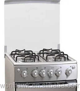 Stainless Steel Material and Electronic Ignition Ingition Mode 6 burner gas range