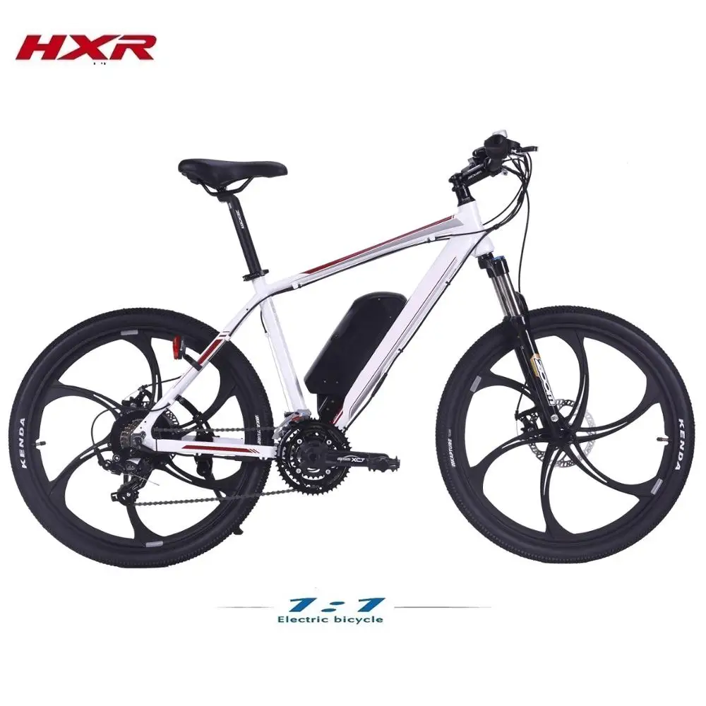 250W aluminum integrated wheel 21speeds mountain electric bike