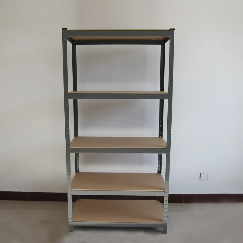 Щелевые угол оцинкованного металла стеллажи, полки для дома и гараж для хранения