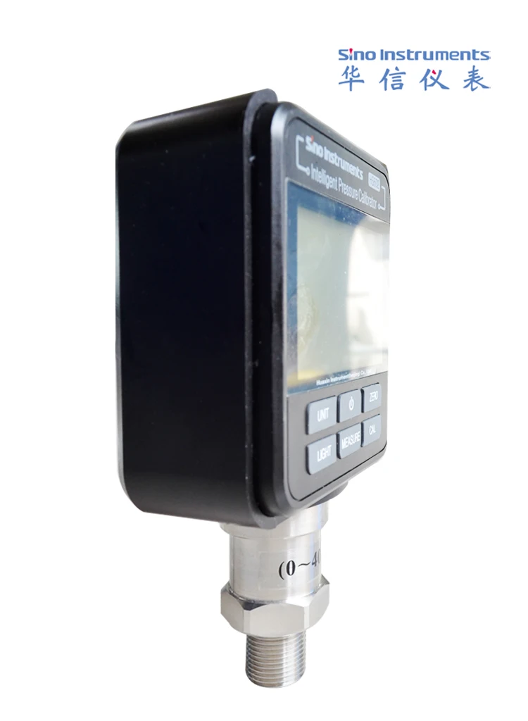 HS602 Intelligent Wireless Digital Pressure Calibrator Gauge With ABS Plastic Cover and Stainless Steel Bottomessure