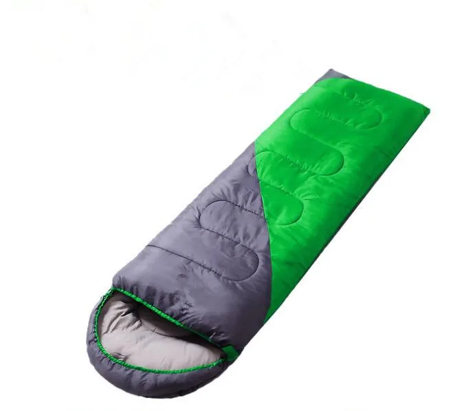 Factory direct wholesale custom outdoor envelope camping winter sleeping bag