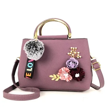 2018 New Trendy Lady Bags Rose Flower for wish Handbag in Guangzhou Bags