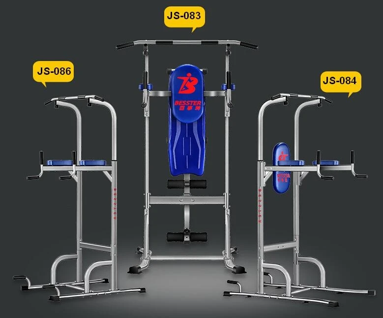 Hot Selling Pull Up Dip Station Gym Bar Power Tower For Wall Mounted And Multi Grip Chin