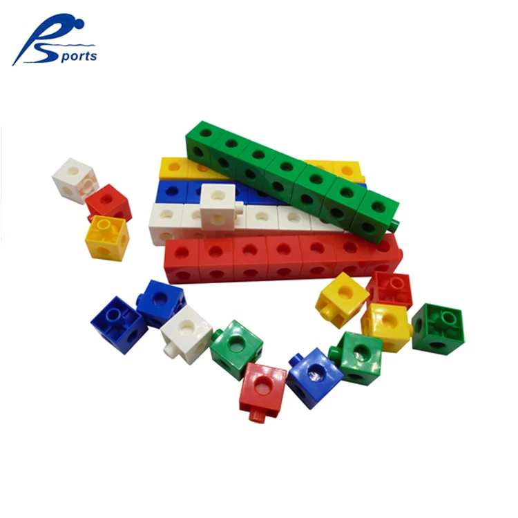 
2cm smart interlocking cube plastic toys building block 