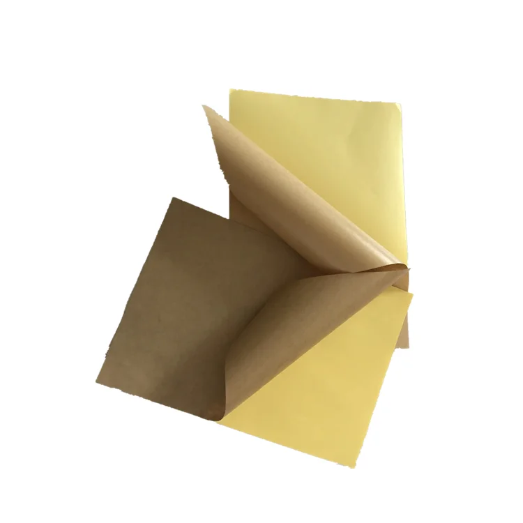 
Brown Kraft Paper Sheet Self Adhesive Kraft Sticker Paper 