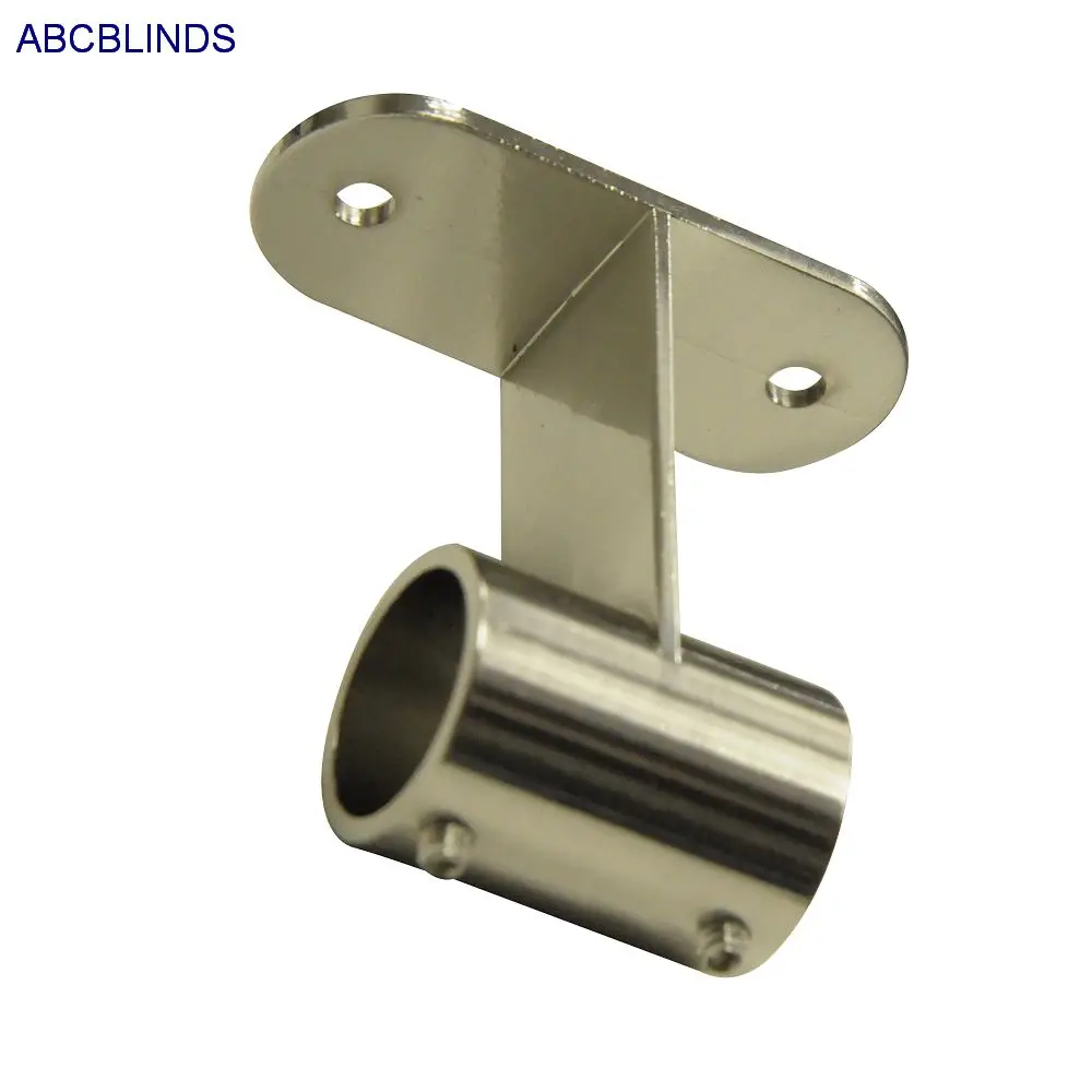 Round Triple Metal Curtain Rod Bracket for Decorative
